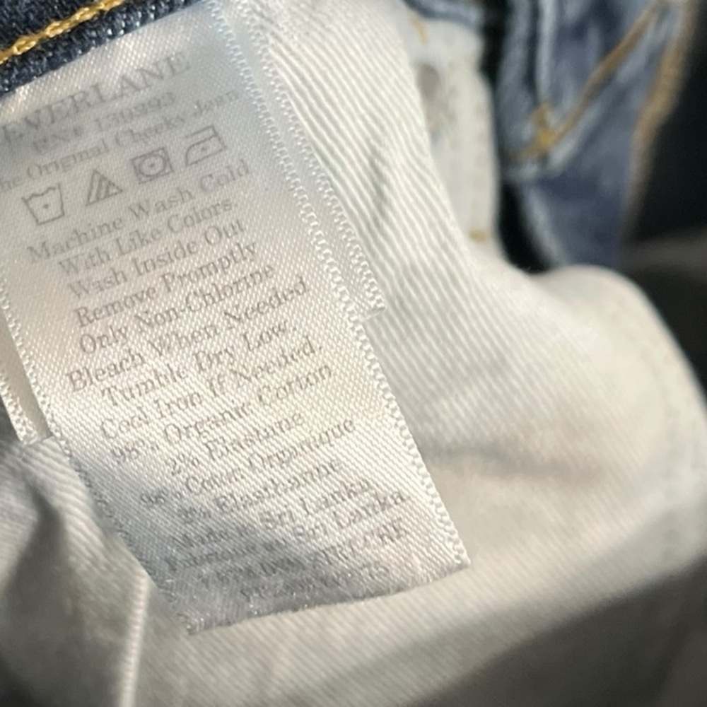EVERLANE The Original Cheeky High Rise Crop Jeans - Picture 9 of 9